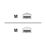 Belkin 1ft CAT5E Patch Cable Black ( A3l791-01-blk )
