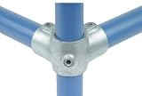 Kee Klamp 90 Degree Two Socket Tee. Package of 5