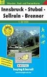 Produkt-Bild: Freytag Berndt Wanderkarten, WK 241, Innsbruck - Stubai - Sellrain - Brenner 1:50.000: Wander-, Rad- und Freizeitkarte. (WK 241) (Hiking Maps of the Austrian Alps)