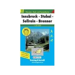 Freytag Berndt Wanderkarten, WK 241, Innsbruck-Stubai-Sellrain-Brenner, GPS, UTM - Ma�stab 1:50 000: Wander-, Rad- und Freizeitkarte / GBS-tauglich / ... (Hiking Maps of the Austrian Alps)