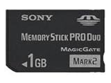 Sony 1 GB Memory Stick PRO Duo Flash Memory Card MSMT1G