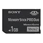 Sony MSMT1G 1GB Memory Stick PRO Duo (Mark2) Media