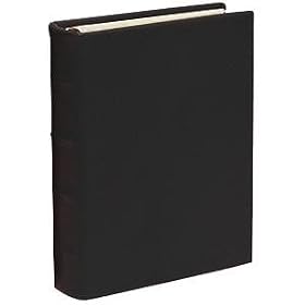 Traditional Black Leather 2-up Clear Pocket 4-ring Album by Graphic Image - 4x6