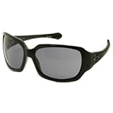 21tWPuTsx0L. SL160  Oakley Script Sunglass   Womens Black/Gray, One Size