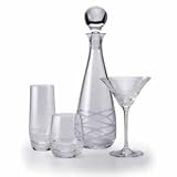 Vera Wang Crystal Blanc Sur Blanc Martini Pair