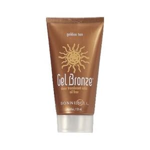 Bonne Bell Gel Bronze, Golden Tan - 1.1 Oz, 2 Ea