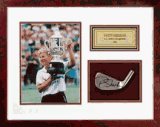 Patty Sheehan Autographed Golf Club Head with 8 x 10 Framed Photograph from Pro Tour Memorabilia