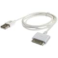 Brand New White USB Data Sync Transfer Cable for iPod Nano, Touch, Classic, i...