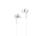 Skull Candy - Smokin Bud Earbud Headphones w/ Mic in White/ Chrome