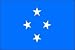 3 x 5 Feet Micronesia, Federated States of Poly - indoor International Flag Made in U...