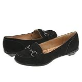 Sofft 'Paramore' Suede Slipon Loafer (10W Black)