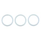 PrimulaReplacementSiliconeGasketsfor3CupSizeAluminumEspressoPots,Setof3