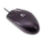Logitech Value Optical Mouse SBF90 - Mouse - optical - 3 button(s) - wired - PS/2 - midnight black - OEM