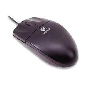 Electronics: Logitech Value Optical Mouse SBF90   Mouse   optical   3 button s    wired   PS/2   midnight black   OEM