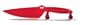 Koziol Coco Red Cake Knife In Crocodile Design