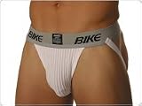Bike White Performance Cotton Jockstrap