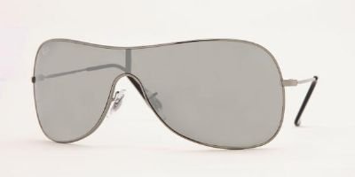 Rayban Sunglasses 3211 GRAY SILVER MIRROW GUNMETAL 0046G product image