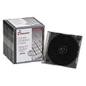 NSN5026513 Slim CD/DVD Cases, Plastic, 25/PK, Clear
