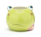 Leapin Lily /Frog/Toad Vase/Planter For Plants And Home Decor