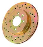 Power Stop AR8743L Cross Drilled Performance Brake Rotor - Left