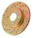 Power Stop AR8742L Cross Drilled Performance Brake Rotor - Left