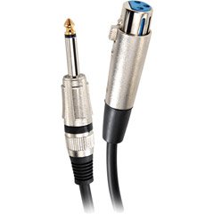 Pyle-Pro PPMJL15 15ft. Professional Microphone Cable 1/4'' Male to XLR Female
