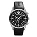 Armani Sportivo Chronograph Rubber - Black Men's watch #AR5977