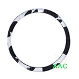 Animal Print Steering Wheel Cover - Cow