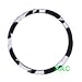 Animal Print Steering Wheel Cover - Cow