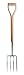 Brook & Hunter 11020DY Premium Digging Fork with a Handcrafted Red Oak Handle and a S...