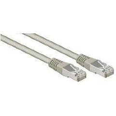 LogiLink Patch Cat 5e FTP abgeschirmtes Netzwerkkabel 1m / Stecker 2x RJ45 geschirmt