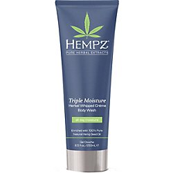 Hempz Triple Moisture Herbal Whipped Creme Body Wash, 8.5 oz