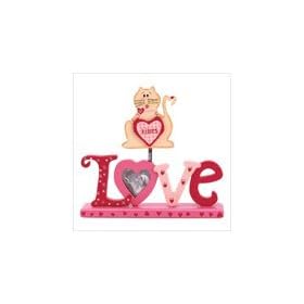 Kitty Cat Decorative Valentines Day Love Photo Decor