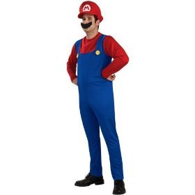 Mario Bro Size Adult 42-46XL