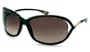 TOM FORD JENNIFER TF08 Sunglasses BROWN GRADIENT / TRANSPARENT DARK BROWN 692 61-16-120