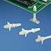 Panduit ABM2S-A-C Adhesive Backed Cable Tie Mount, 4-Way Mount