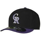 Colorado Rockies New 2007 OnField 5950 Alt Cap