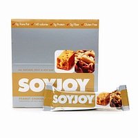 Soyjoy Fruit and Soy Bar, Peanut Chocolate Chip - 12 Ea