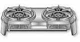 Portable Cast Iron Double Burner
