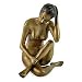 Brass statuette, 'Daydream'
