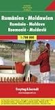 Romania-Moldavia Road Map (Country Mapping)