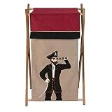 Baby and Kids Clothes Laundry Hamper for Treasure Cove Pirate Bedding