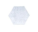 Vietri Snowflake White Canape Plate Italian Dinnerware
