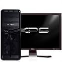DELL GAMING XPS DESKTOP AND MONITOR - Intel&reg; CoreTM2 E8300 (6MB,2.83GHz, 1333FSB), 16X CD/DVD burner (DVD+/-RW) w/double layer write capability, 4GB Dual Channel DDR2 SDRAM ,750GB SATA HD, nVidia GeForce 8800 GT 512MB2,Integrated 7.1 Channel Audio, Wireless, Windows&reg; XP Professional with re-installation CD , 24 inch E248WFP Widescreen Digital Flat Panel Monitor