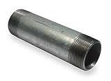 Power First 1UHC4 Nipple, Rigid Conduit, 1 1/2In, 6In Length