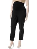 Motherhood Maternity: Plus Size Secret Fit Belly(tm) Tech Twill Slim Fit Slim Leg Maternity Pants
