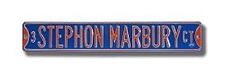 New York Knicks Stephon Marbury Court Street Sign