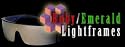 Ruby/Emerald Lightframes for the Proteus Light and Sound Mind Machine