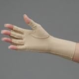 Glove Edema 3/4 Finger - Over Wrist, Left, Large