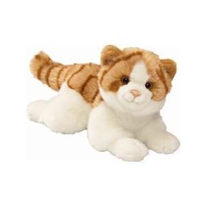 Plush Scoopers Jr Tabby Cat 9 by 